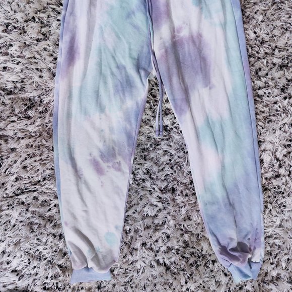 Breezy Freestyle Pocketed Tie Dye Knit Joggers - Picture 4 of 9
